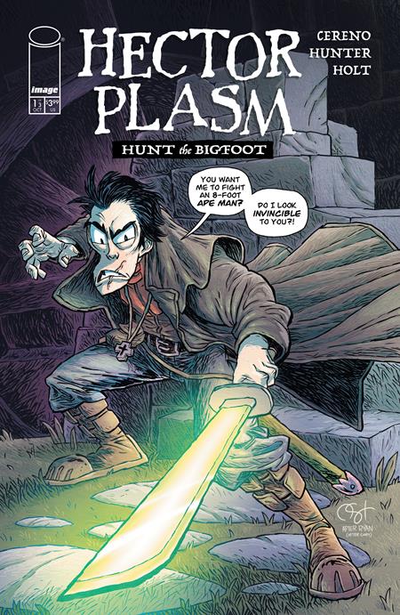 HECTOR PLASM HUNT THE BIGFOOT #1 (OF 3) CVR B DEREK HUNTER VAR