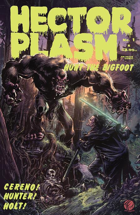 HECTOR PLASM HUNT THE BIGFOOT #1 (OF 3) CVR D INC 1:25 TOM FOWLER VAR