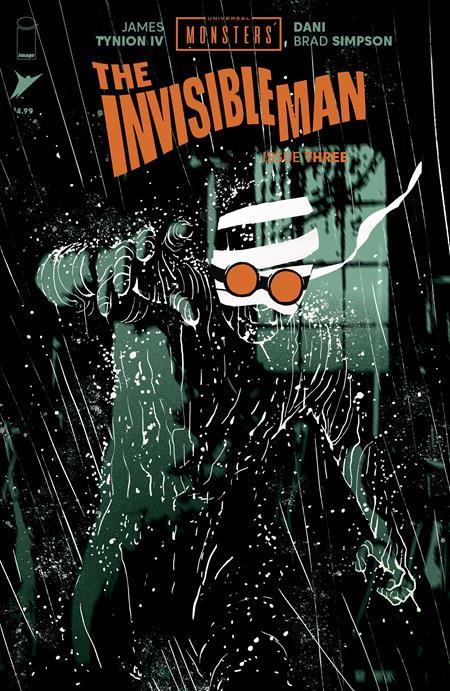 UNIVERSAL MONSTERS THE INVISIBLE MAN #3 (OF 4) CVR F INC 1:75 MICHAEL WALSH VAR