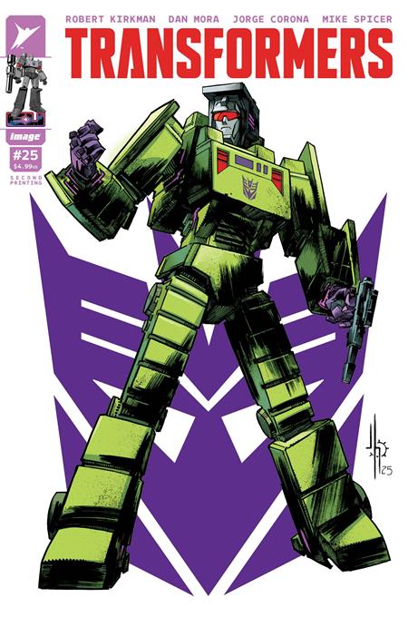 TRANSFORMERS #25 2ND PRINTING CVR C JASON HOWARD VAR