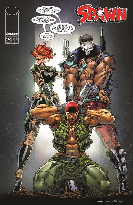 SPAWN #370 CVR C BRETT BOOTH YOUNGBLOOD TEAM UP VAR