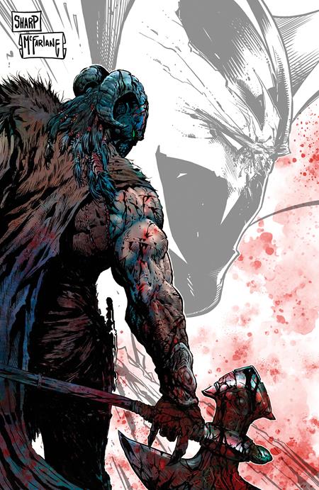 SPAWN THE DARK AGES #1 (OF 6) CVR E INC 1:250 LIAM SHARP & TODD MCFARLANE VAR