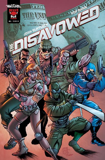 DISAVOWED #1 (OF 5) CVR D TIM SEELEY HOMAGE VAR