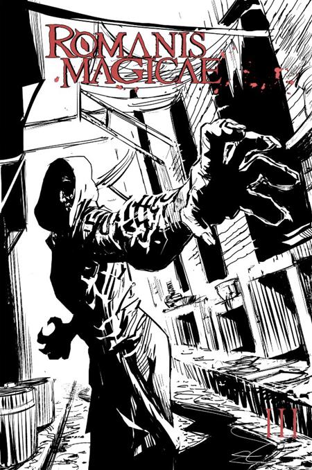 ROMANIS MAGICAE #3 (OF 4) CVR B PAUL PEART SMITH BLACK WHITE AND RED VAR