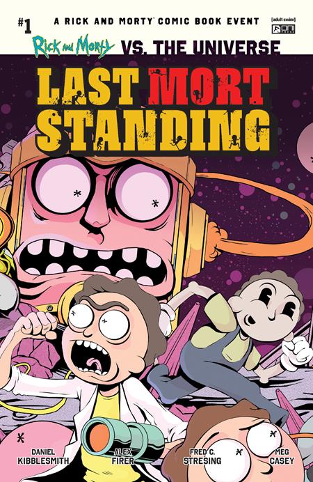 RICK AND MORTY VS THE UNIVERSE LAST MORT STANDING #1 (ONE SHOT) CVR C INC 1:10 FLOPS INTERLOCKING VAR