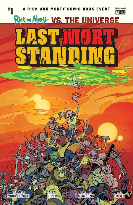RICK AND MORTY VS THE UNIVERSE LAST MORT STANDING #1 (ONE SHOT) CVR D INC 1:20 TOM FOWLER BILL CRABTREE EVENT VAR
