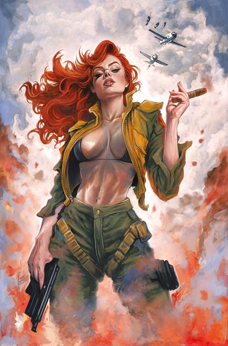 HEAT SEEKER EXPOSED A GUN HONEY SERIES #1 (OF 4) CVR N SDCC EXCLUSIVE TEHANI FARR VIRGIN VAR Limited to 600 copies Allocations May Occur