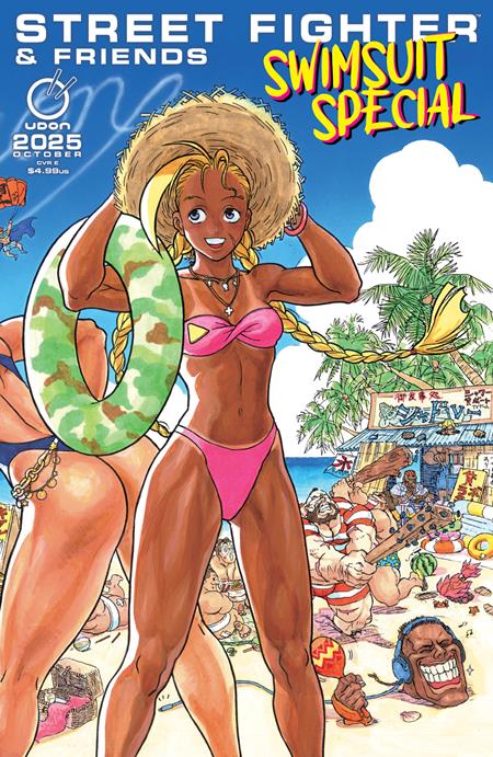 2025 STREET FIGHTER & FRIENDS SWIMSUIT SPECIAL #1 (ONE SHOT) CVR E INC 1:5 KINU NISHIMURA VAR