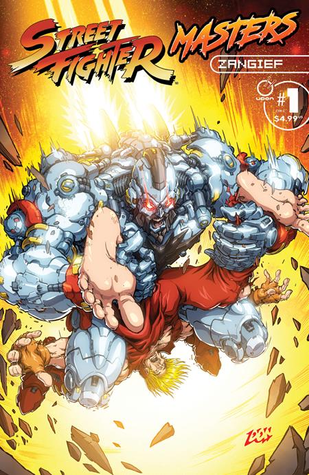 STREET FIGHTER MASTERS ZANGIEF #1 (ONE SHOT) CVR C INC 1:5 DON FIGUEROA VAR