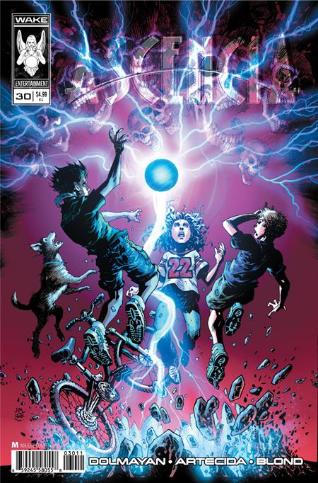 ASCENCIA #30 CVR E 1:500 INC JOHN DOLMAYAN AND JIM LEE SIGNED METAL VAR