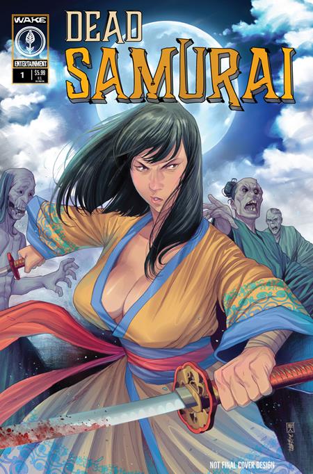 DEAD SAMURAI #1 2ND PRINTING CVR D 1:25 INC WILTON SANTOS VAR