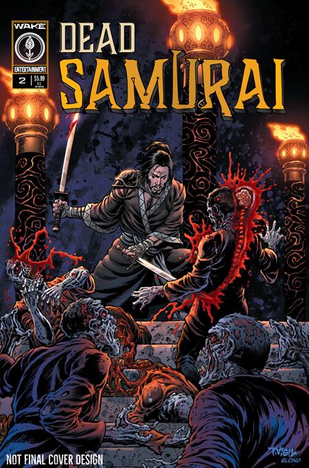 DEAD SAMURAI #2 2ND PRINTING CVR B TIM VIGIL