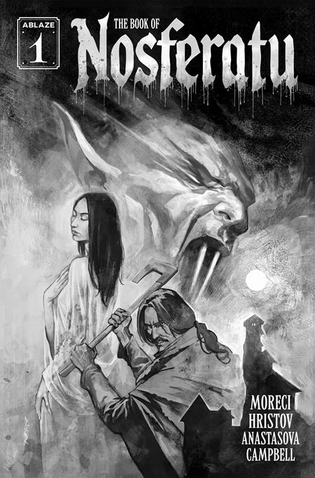 BOOK OF NOSFERATU #1 (OF 4) CVR B TODOR HRISTOV B&W VAR
