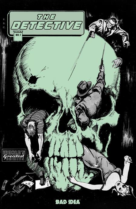 DETECTIVE #1 (OF 2) CVR F GUS RICCA OLD MASTERS GLOW IN THE DARK VAR
