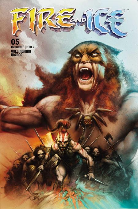 FIRE AND ICE #5 CVR B LEONARDO MANCO VAR