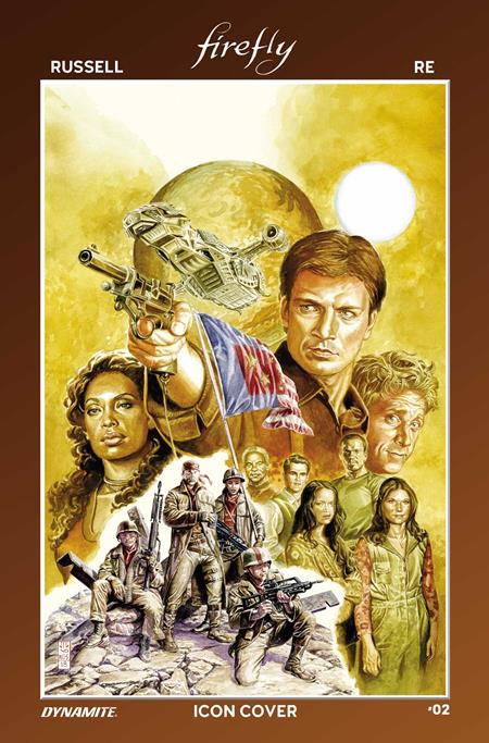FIREFLY #2 CVR R INC 1:25 JG JONES ICON FOIL VAR