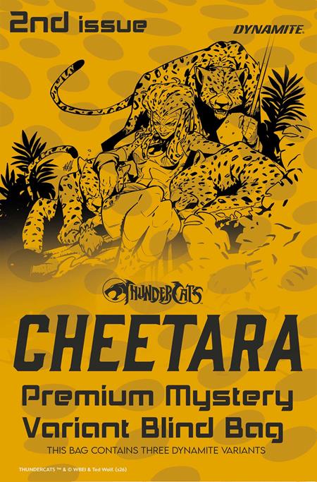 THUNDERCATS CHEETARA #2 CVR H PREMIUM MYSTERY BLIND BAG VAR