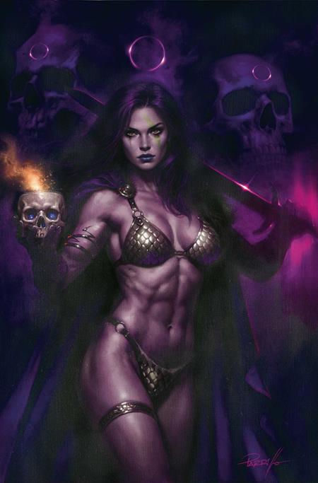 RED SONJA SHE DEVIL WITH A SWORD #6 CVR M INC 1:7 LUCIO PARRILLO ULTRAVIOLET VIRGIN VAR
