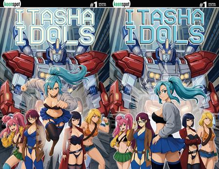 ITASHA IDOLS #1 CVR C MIKE WHITE HOLOFOIL FLIP COVER VAR