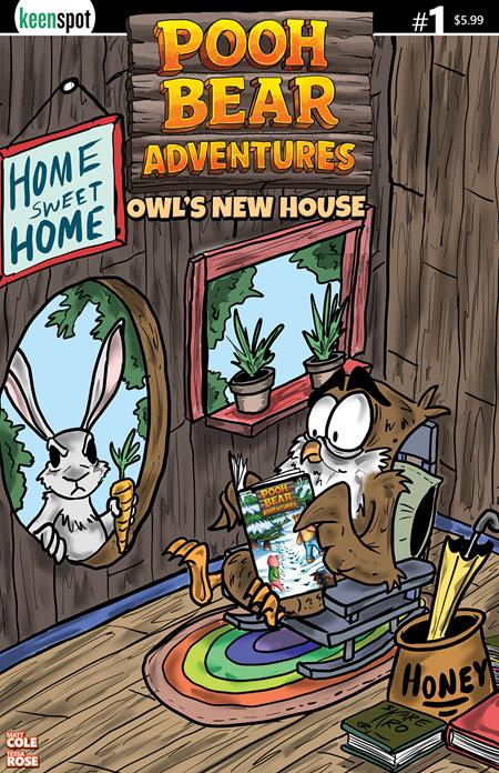 POOH BEAR ADVENTURES OWLS NEW HOUSE #1 (ONE SHOT) CVR C JEREMY SKARE-KRO O RYAN VAR