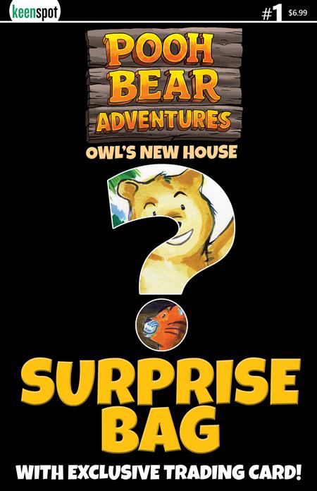 POOH BEAR ADVENTURES OWLS NEW HOUSE #1 (ONE SHOT) CVR D SURPRISE COVER BAGGED WITH TRADING CARD VAR