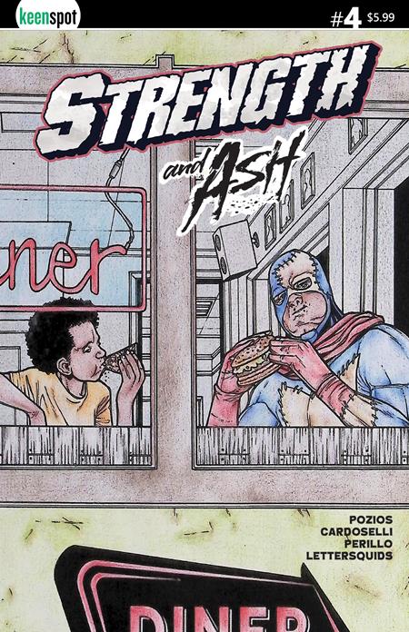 STRENGTH & ASH #4 CVR C ALEX SANCHEZ FRANCESCA PERILLO DINER VAR