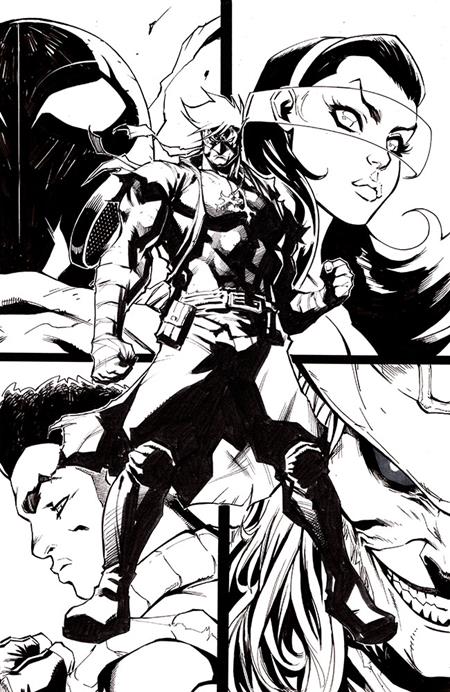 FINAL BOSS #11 CVR D INC 1:25 ALE GARZA B&W VIRGIN VAR