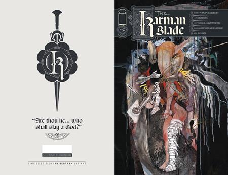 KARMAN BLADE #2 (OF 4) CVR D INC 1:50 IAN BERTRAM PAINTED VAR