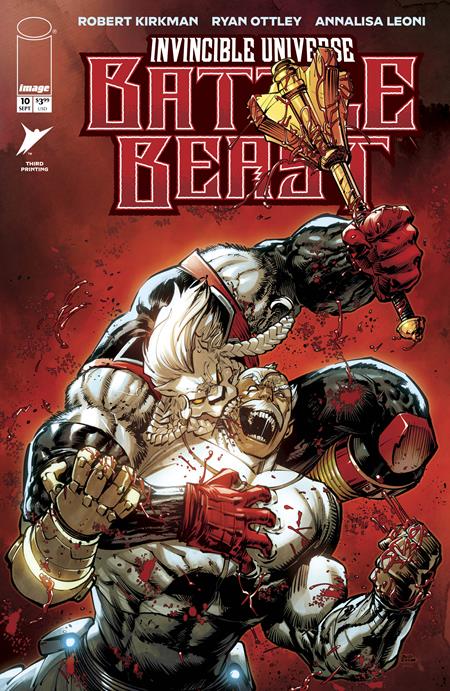 INVINCIBLE UNIVERSE BATTLE BEAST #10 3RD PRINTING