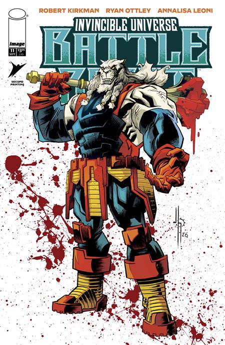 INVINCIBLE UNIVERSE BATTLE BEAST #11 2ND PRINTING