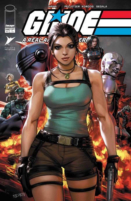 GI JOE A REAL AMERICAN HERO #330 4TH PRINTING