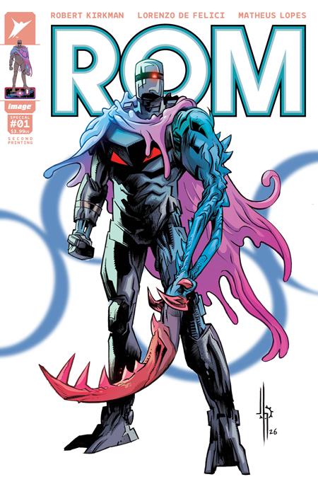 ROM SPECIAL #1 (ONE SHOT) 2ND PRINTING CVR A JASON HOWARD