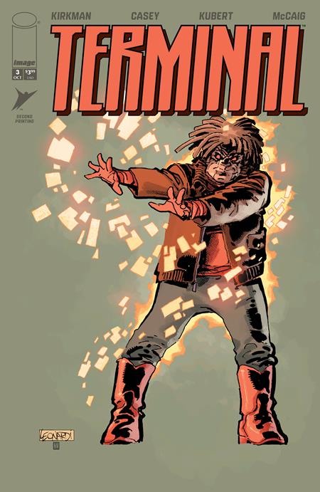 TERMINAL #3 2ND PRINTING CVR B RICK LEONARDI & NEERAJ MENON THE AWOKEN VAR