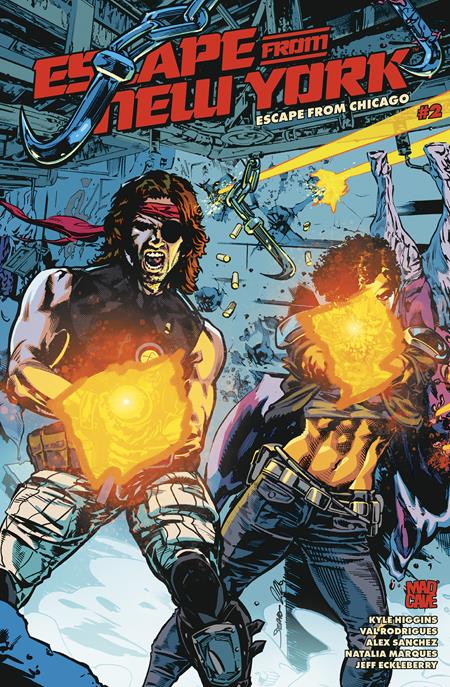 ESCAPE FROM NEW YORK ESCAPE FROM CHICAGO #2 CVR A STEPHEN MOONEY MARK ENGLERT