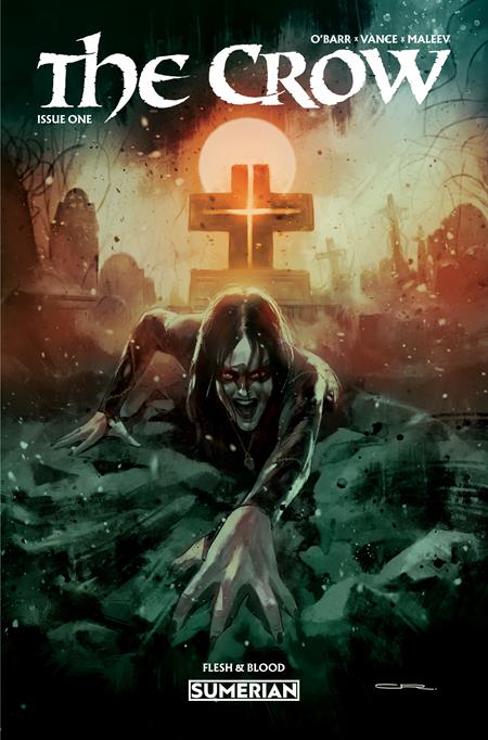 CROW FLESH AND BLOOD #1 CVR E INC 1:10 CHRISTIAN ROSADO VAR
