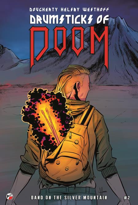 DRUMSTICKS OF DOOM BAND ON THE SILVER MOUNTAIN #2 (OF 3) CVR A LAURA HELSBY