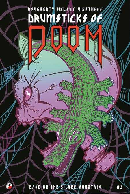 DRUMSTICKS OF DOOM BAND ON THE SILVER MOUNTAIN #2 (OF 3) CVR B INC 1:5 ANDY VANDERBILT VAR
