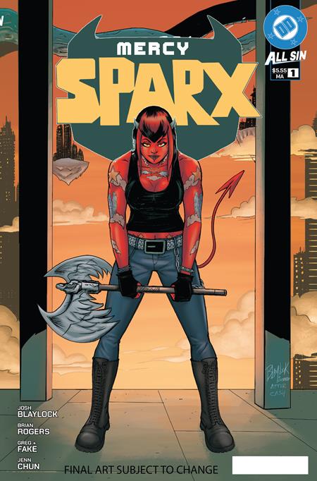 MERCY SPARX HEAVENS DEVIL #1 CVR E INC 1:10 JOSH BLAYLOCK BRIAN ROGERS ABSOLUTELY HOMAGE VAR