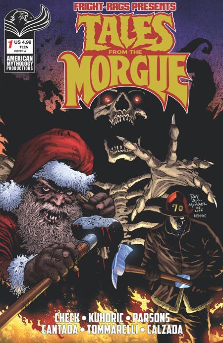 FRIGHT RAGS PRESENTS TALES FROM THE MORGUE #1 (ONE SHOT) CVR A ROY ALLAN MARTINEZ