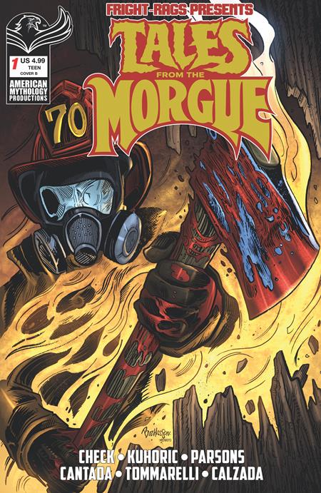 FRIGHT RAGS PRESENTS TALES FROM THE MORGUE #1 (ONE SHOT) CVR B BUZ HASSON VAR