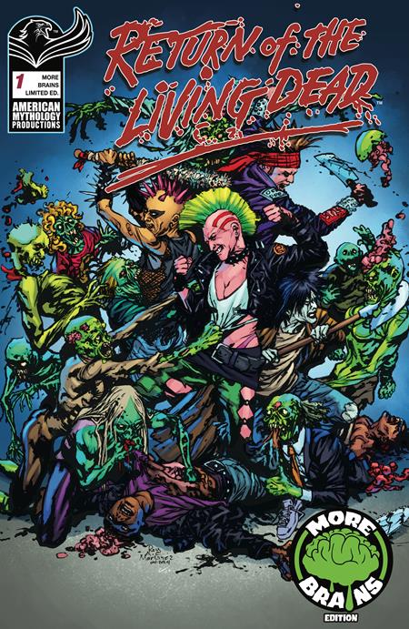 RETURN LIVING DEAD #1 ROY ALLAN MARTINEZ MORE BRAINS LIMITED