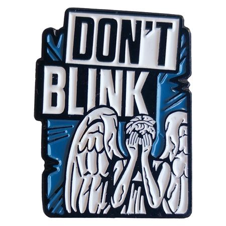DOCTOR WHO DONT BLINK ENAMEL PIN BADGE