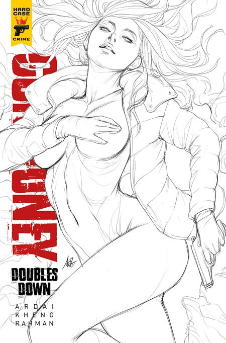 GUN HONEY DOUBLES DOWN #1 SDCC EXCLUSIVE ARTGERM CARDSTOCK INKS VAR
