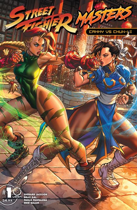 STREET FIGHTER MASTERS CAMMY VS CHUN LI #1 (ONE SHOT) CVR B PAOLO PANTALENA VAR