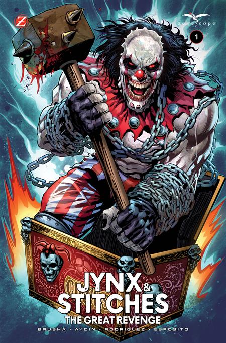 JYNX AND STITCHES THE GREAT REVENGE #1 (OF 3) CVR B HAKAN AYDIN VAR