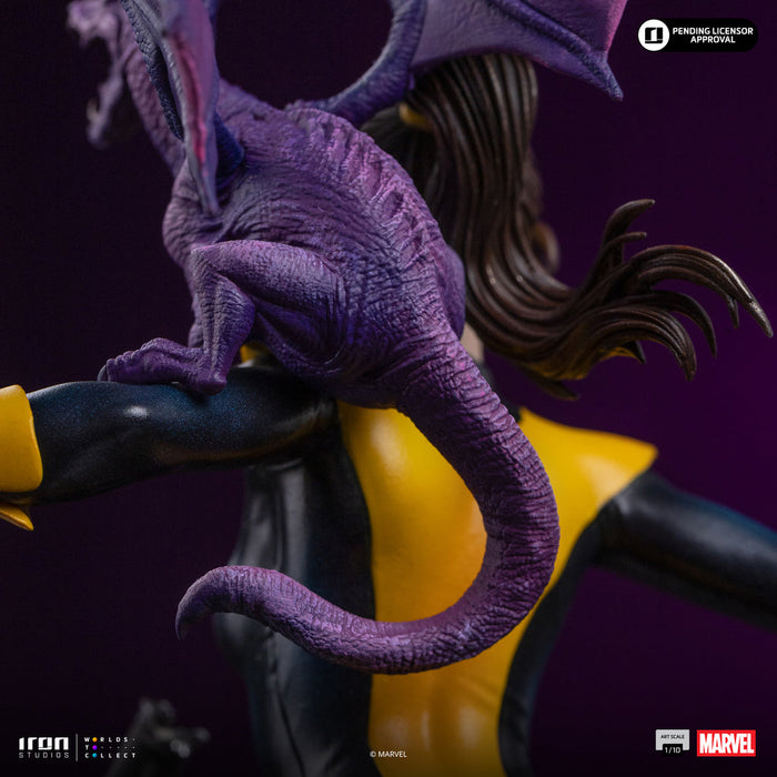 Statue Kitty Pride & Lockheed - X-Men Comics - BDS Art Scale 1/10 - Iron Studios