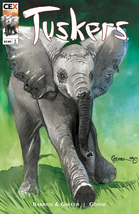 TUSKERS #1 (OF 3) CVR B Tony Moy VAR