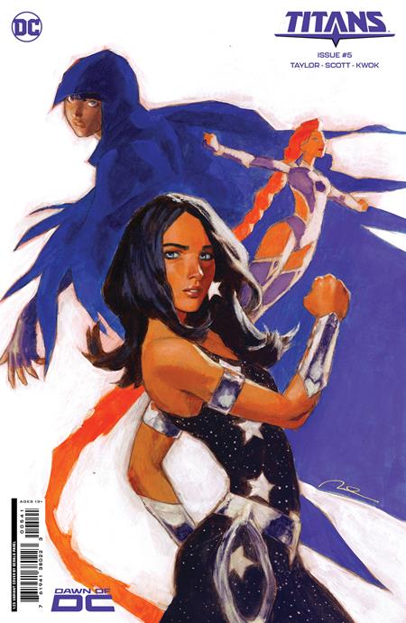 TITANS #5 CVR F INC 1:25 GERALD PAREL CARD STOCK VAR