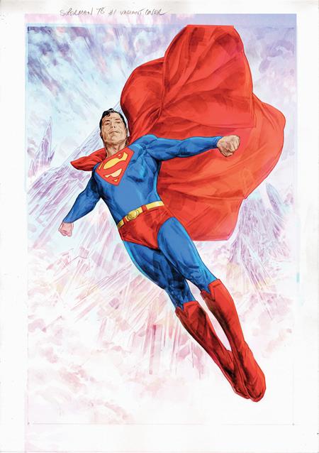 SUPERMAN 78 THE METAL CURTAIN #1 (OF 6) CVR E INC 1:25 DOUG BRAITHWAITE CARD STOCK VAR