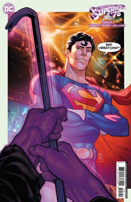 SUPERMAN 78 THE METAL CURTAIN #1 (OF 6) CVR F INC 1:50 ADRIAN GUTIERREZ CARD STOCK VAR